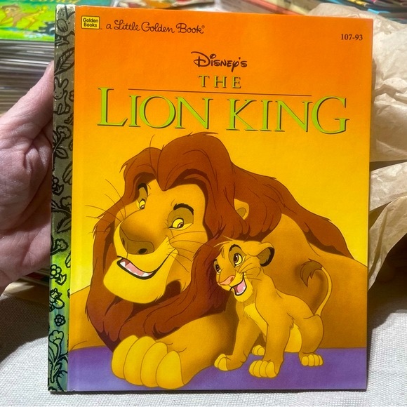 Brand New Vintage The Little Golden Book Disney The Lion King - Picture 1 of 11